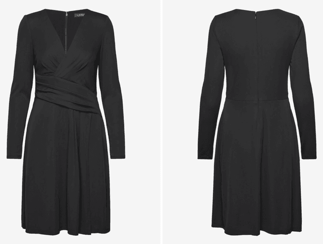 Lauren Ralph Lauren klänning med långa ärmar
