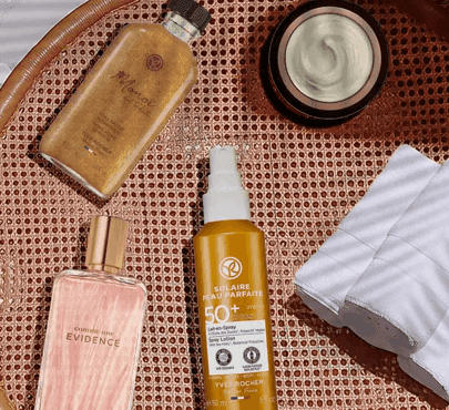 50 % rabatt på första produkten i varukorgen hos Yves Rocher