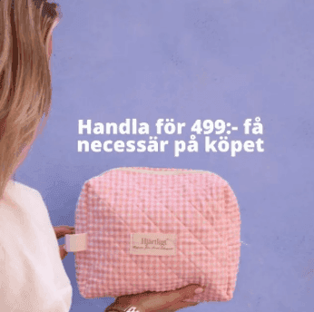 Handla hos Hjärtligt för 499 kr - få necessär på köpet