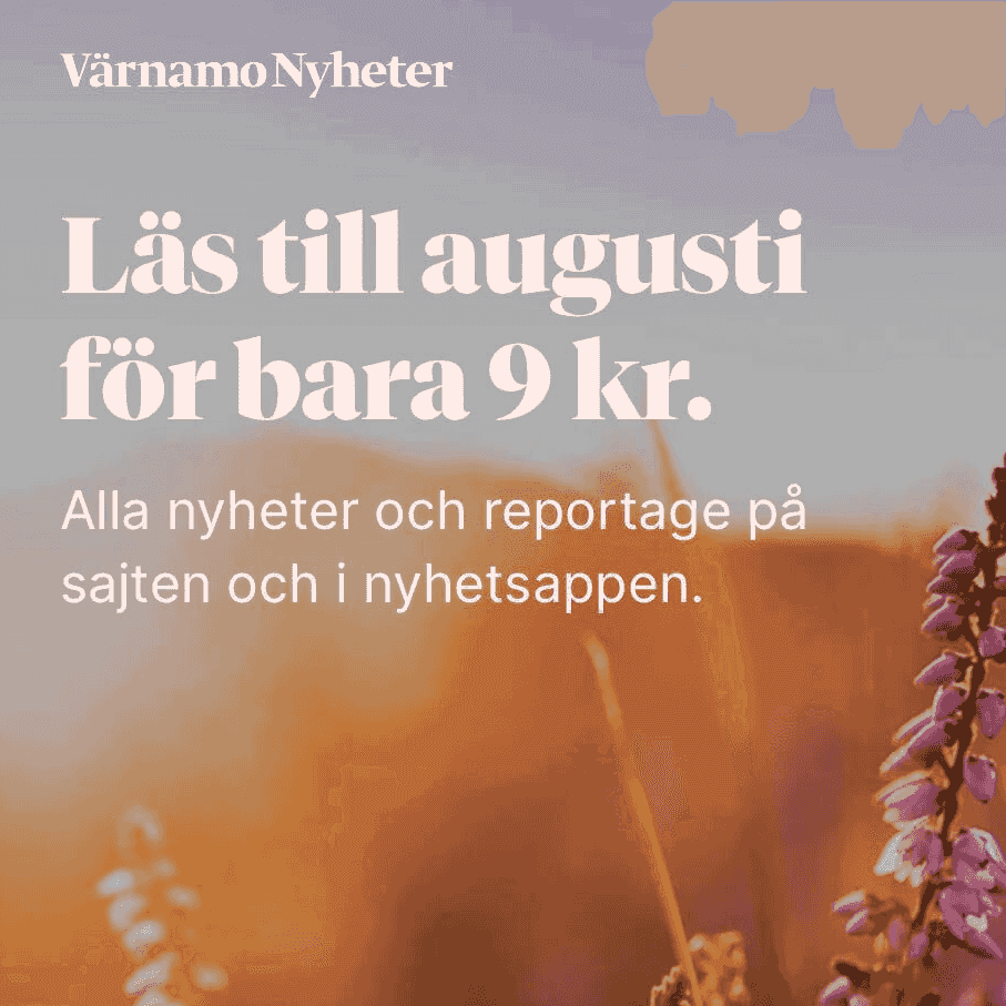 Läs Värnamo nyheter 2 månader för bara 9 kr