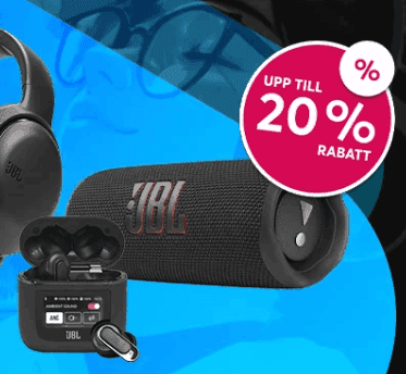 Upp till 20 % med JBL!