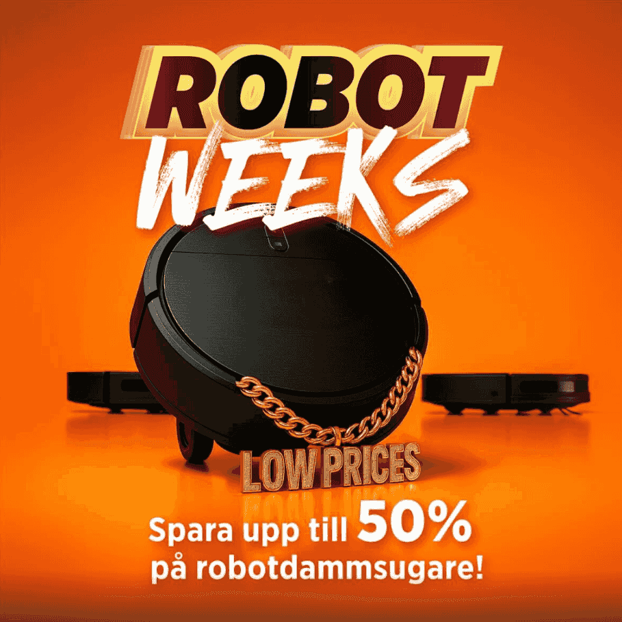 Robot Weeks på Power – fynda robotdammsugare