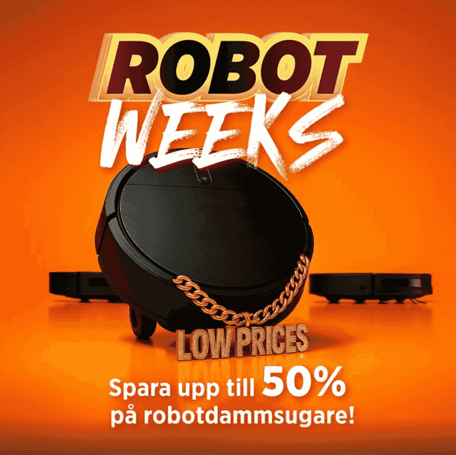 Robot Weeks på Power – fynda robotdammsugare