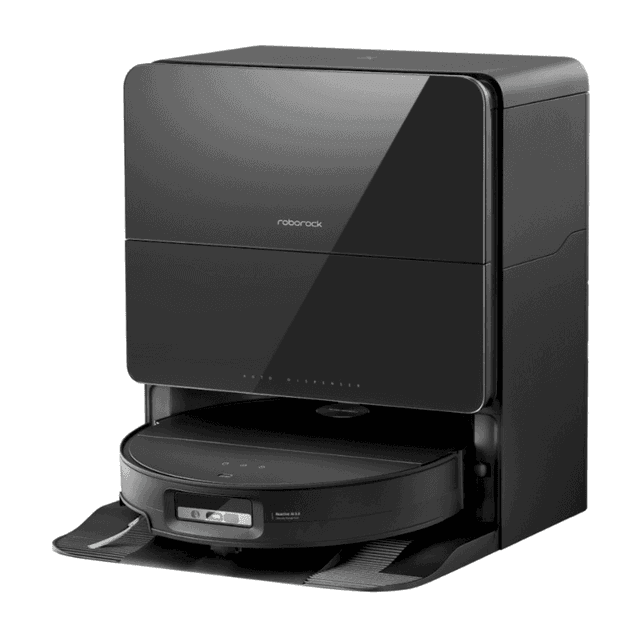 Roborock Saros 10 svart robotdammsugare