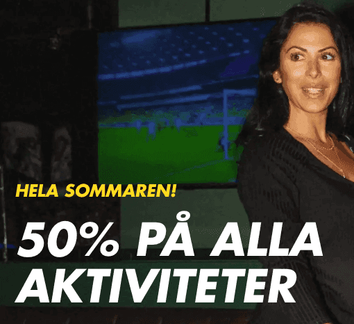 Halva priset på aktiviteter i sommar hos O’Learys Lund!