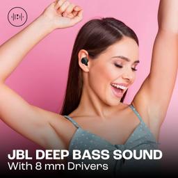 JBL Wave Wirelessöronsnäckor med kraftfull bas