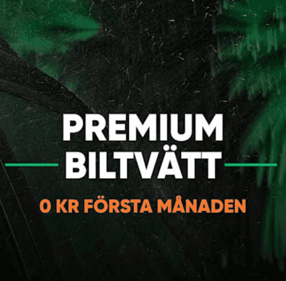 Tvätta bilen gratis en månad hos Wash World