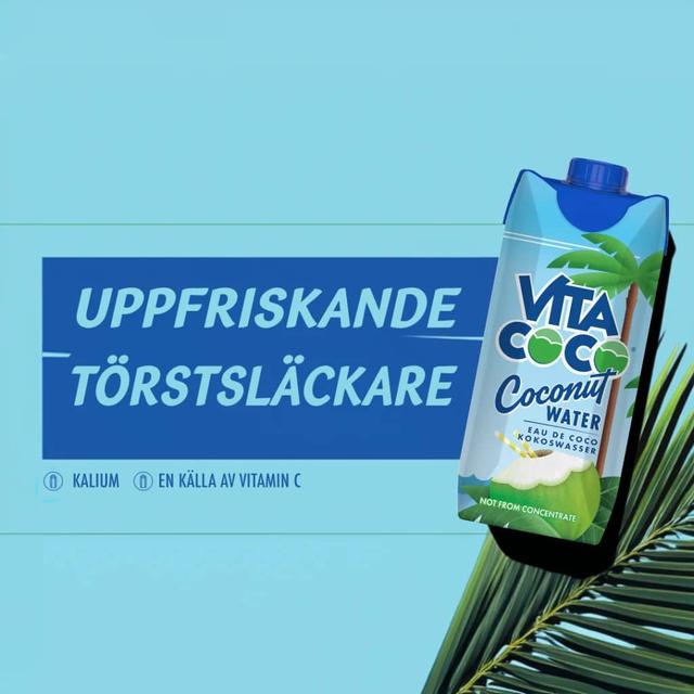 10 kr cashback vid köp av Vita Coco, 330 ml. Rabble.