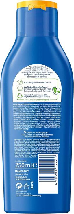 NIVEA solskydd, 250 ml