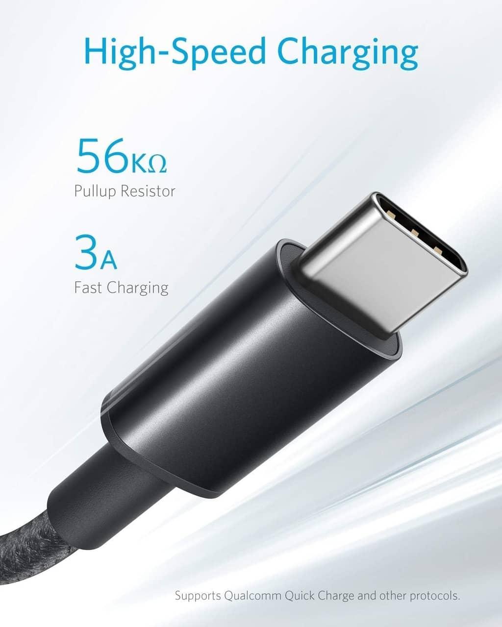 Anker USB-C laddningskapel 2-pack