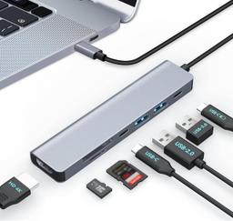 Moman USB-C dockningsstation 7-i-1