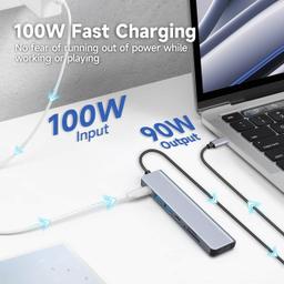 Moman USB-C dockningsstation 7-i-1