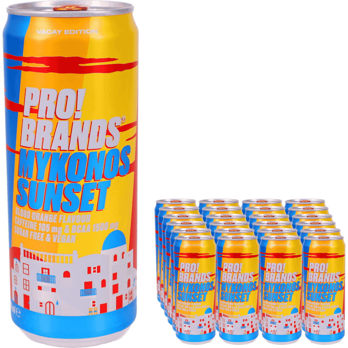 Celsius Hallon Açaí energidryck 24-pack, 355 ml