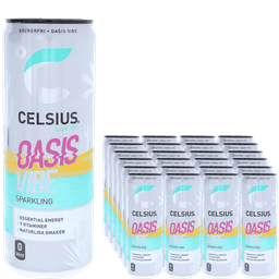 Celsius Hallon Açaí energidryck 24-pack, 355 ml