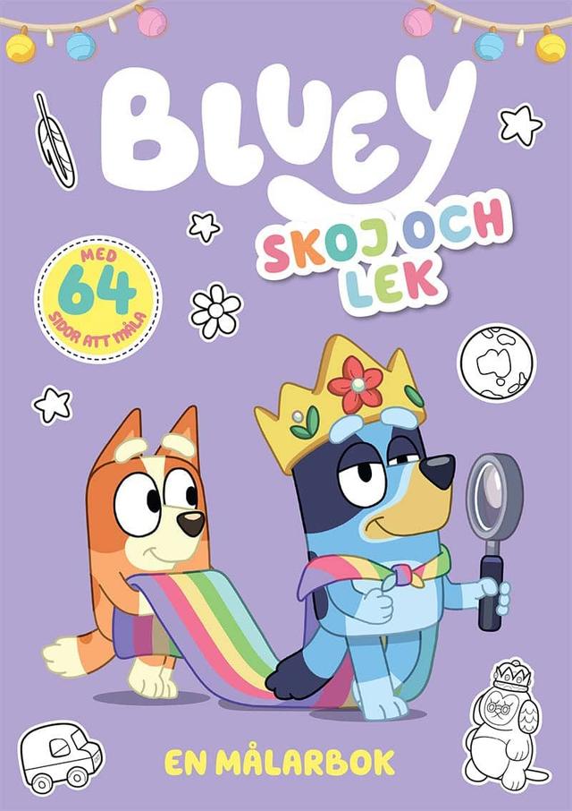 Bluey: Skoj och lek - en målarbok