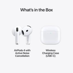 Apple AirPods 4 med Aktiv Brusreducering