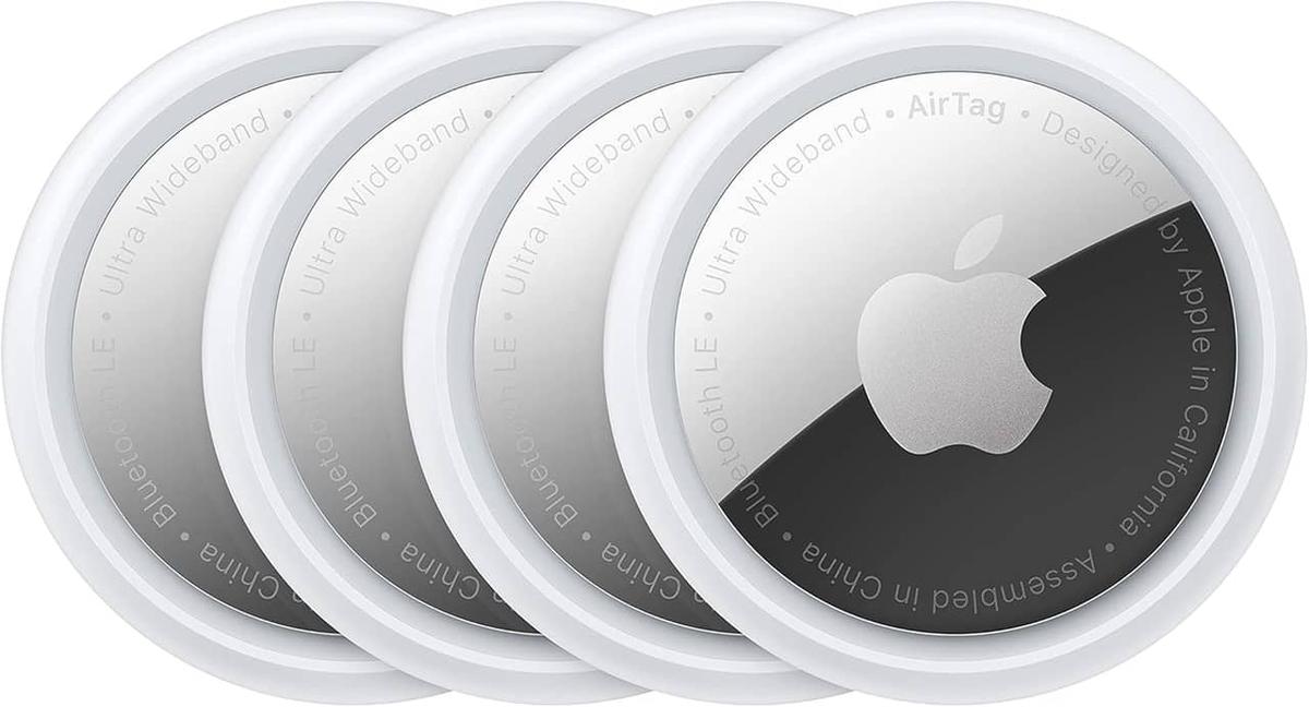 Apple AirTag 4-pack för att spåra saker
