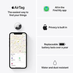 Apple AirTag 4-pack för att spåra saker