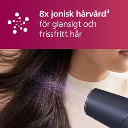 Philips hårtork i 5000-serien med ThermoShield-teknik