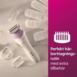 Philips Lady Shaver 6000 kroppstrimmer med tillbehör