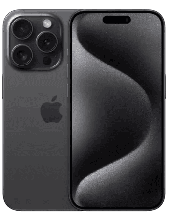 iPhone 15 Pro 256GB Svart Titan - MacRent