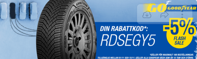 Goodyear -5% flash sale - dackonline