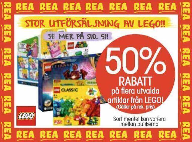 Höj spänningen med EKO:- Stormarknads LEGO-erbjudande - 50% rabatt!