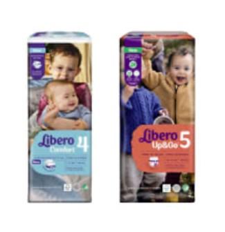 Rabble - 30% cashback vid köp av 2 paket Libero Comfort eller Up&Go
