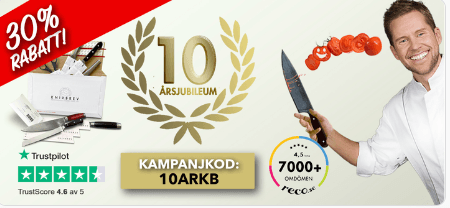 10 Årsjubileum - Knivbrev