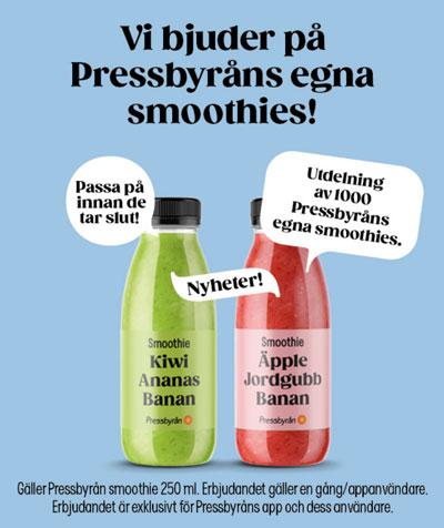 Gratis Pressbyrån Smoothie