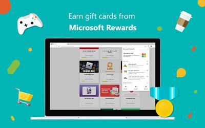 Microsoft Rewards - samla poäng och lös in dem mot presentkort!