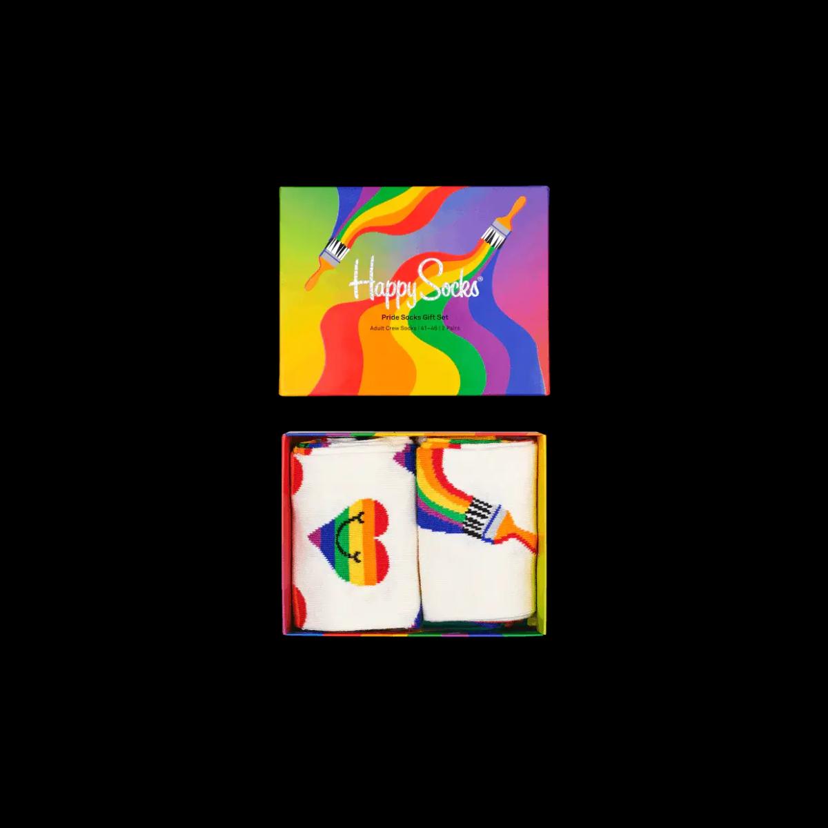 2-pack Pride Socks Gift Set Multi