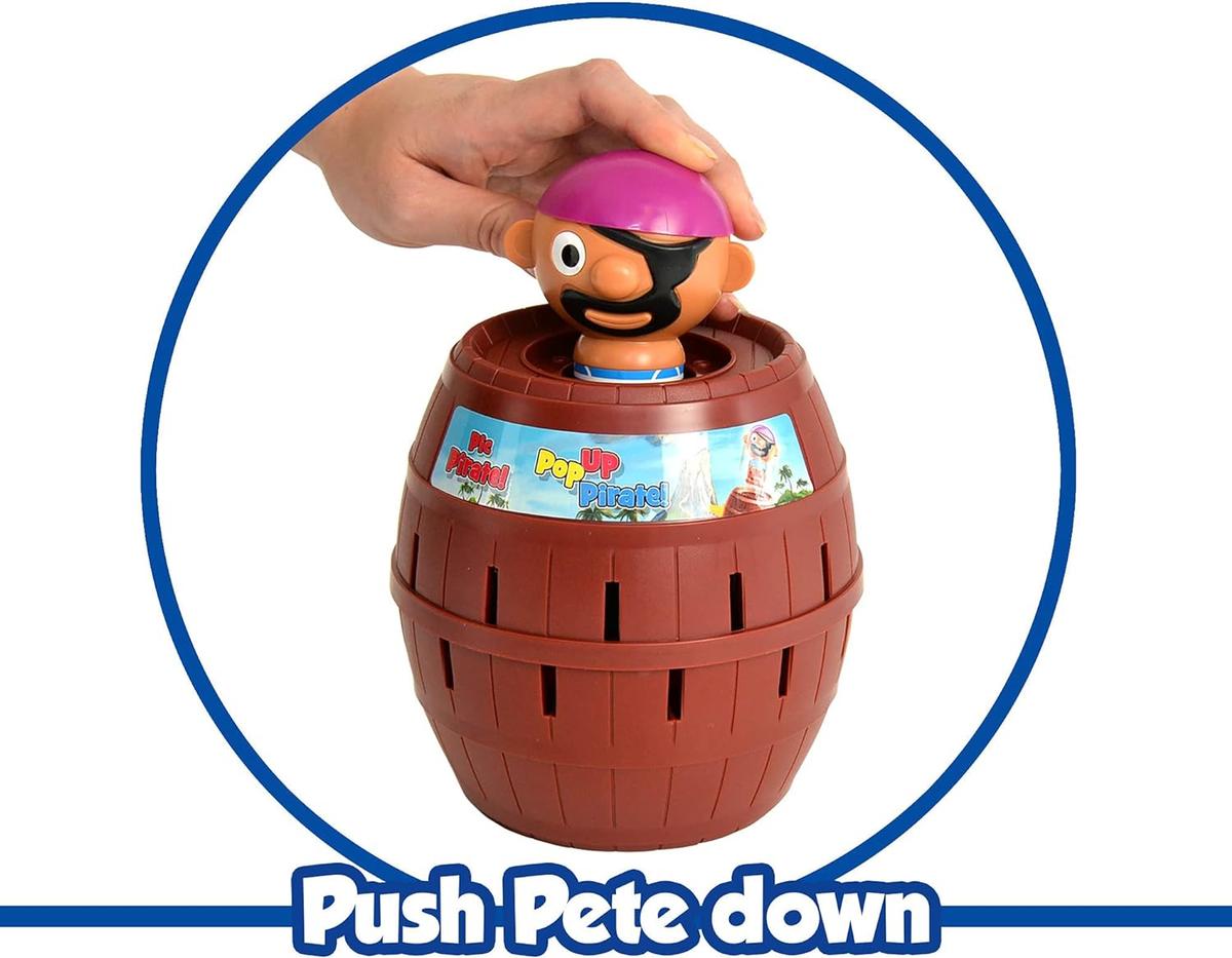 Tomy Pop Up Pirate - Pirat i Tunna - Roligt spel för barn