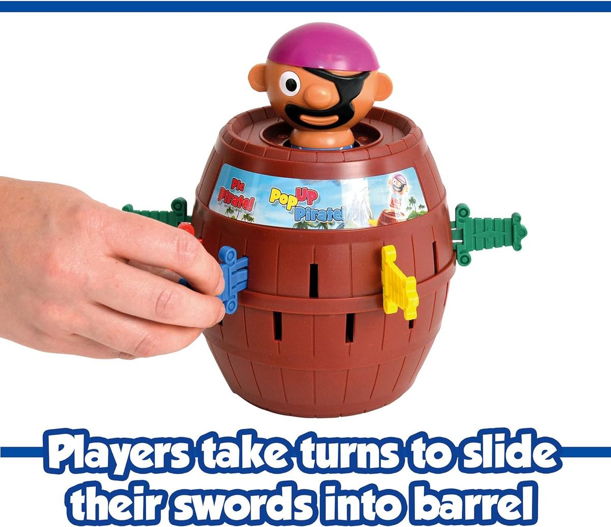 Tomy Pop Up Pirate - Pirat i Tunna - Roligt spel för barn