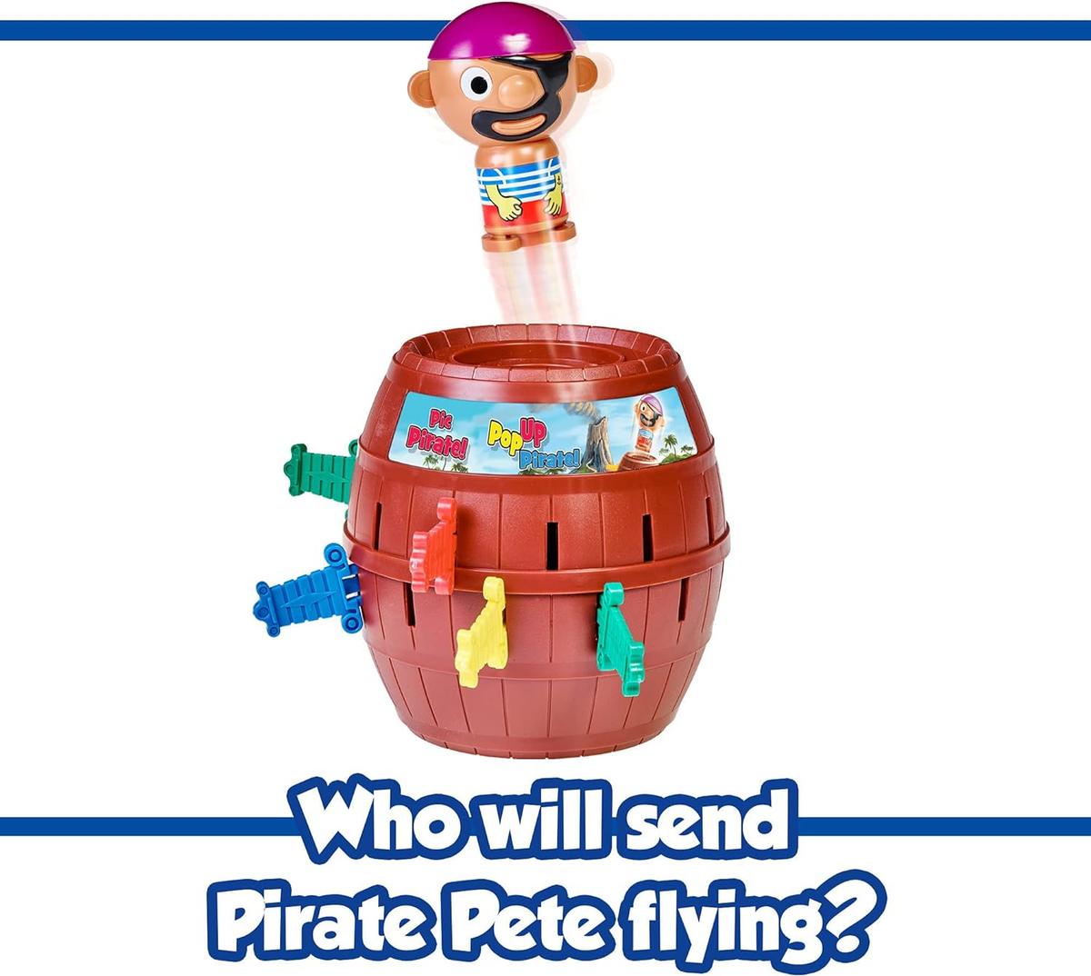 Tomy Pop Up Pirate - Pirat i Tunna - Roligt spel för barn