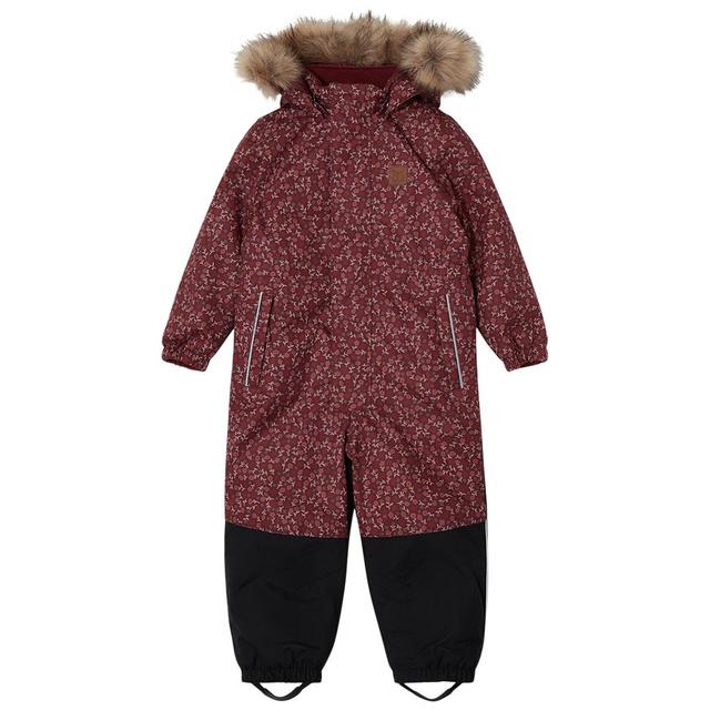 Kuling Chamonix Blommig Vinteroverall Violet Grape
