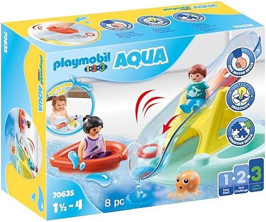PLAYMOBIL 1.2.3 Aqua 70635 Water Seesaw med båt