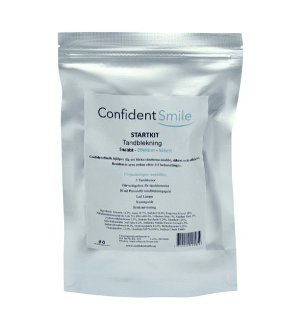 Confidentsmile - Startkit för Tandblekning (inkl. LED-lampa värde 299 kr)