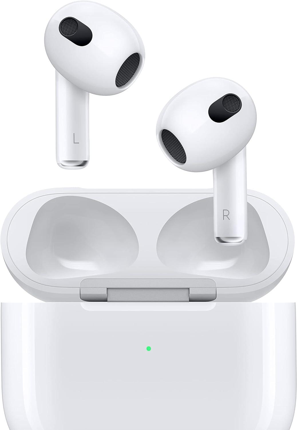 Apple AirPods (tredje generationen) med Lightning-laddningsetui