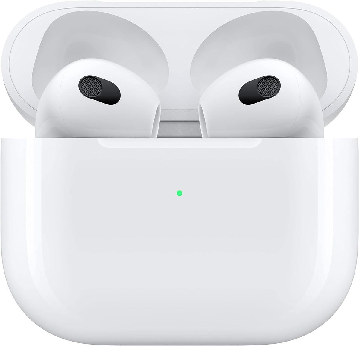 Apple AirPods (tredje generationen) med Lightning-laddningsetui