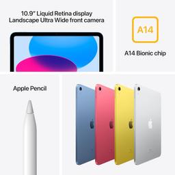 Apple 2022 iPad (10,9-tums, med Wi-Fi, 256 GB)