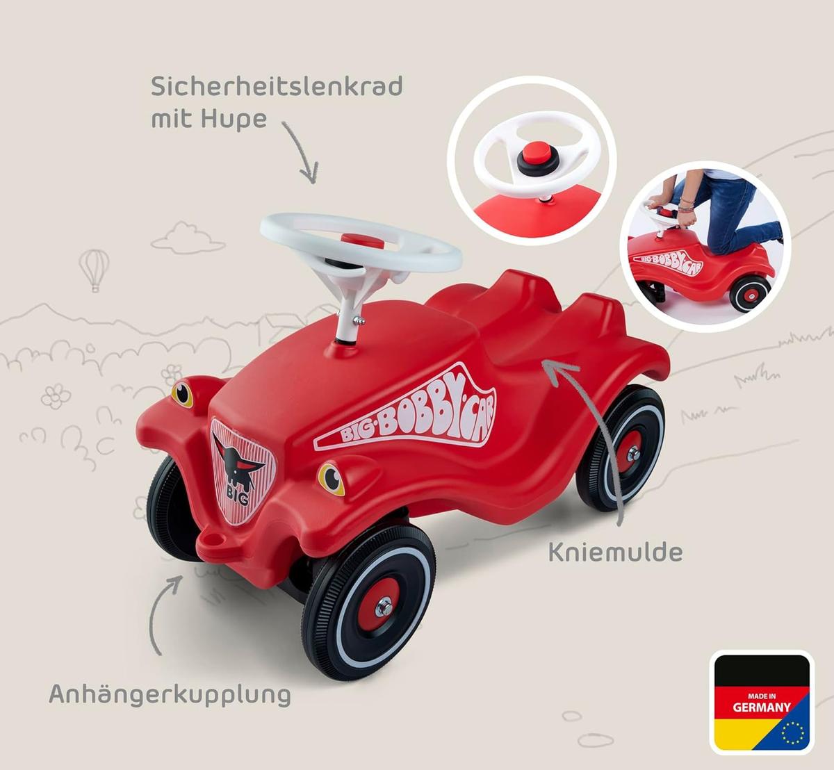 BIG Bobby Car leksaksbil