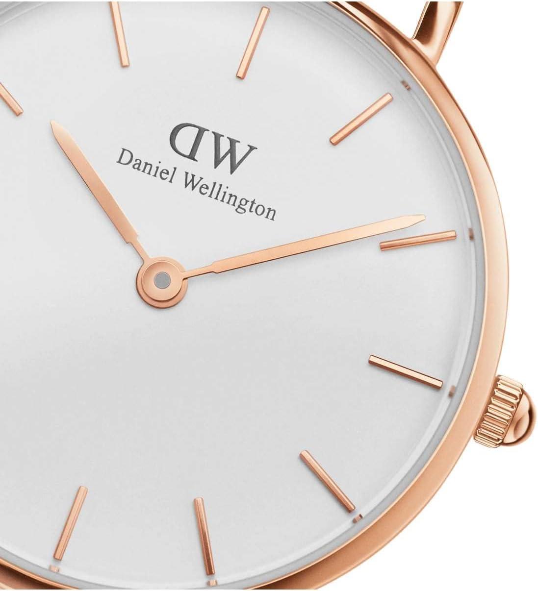 Daniel Wellington Petite Melrose damklocka 28mm i roséguld