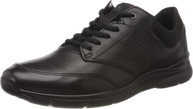 ECCO Mens Irving Casual Black Leather Shoes - Model 511734