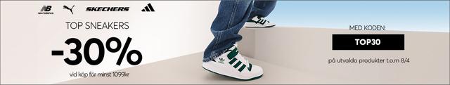 30 % rabatt på utvalda sneakers hos eskor.se