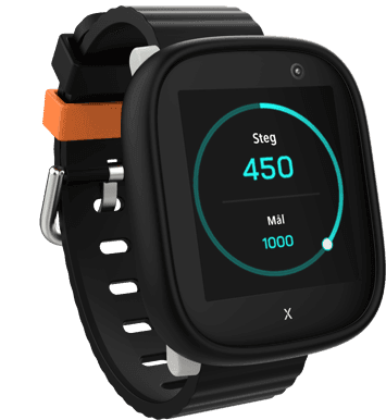 Xplora X6Play Svart - smart mobilklocka för barn