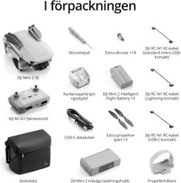 DJI Mini 2 SE Fly More Kombo Drönare
