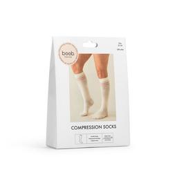 Boob Eleganta Stödstrumpor Off-White 37-39
