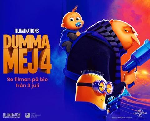 Tävla om biobiljetter till Dumma Mej 4, Dumma mej merch samt presentkort i Marieberg galleria