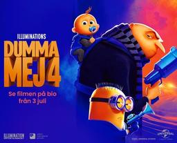 Tävla om biobiljetter till Dumma Mej 4, Dumma mej merch samt presentkort i Marieberg galleria